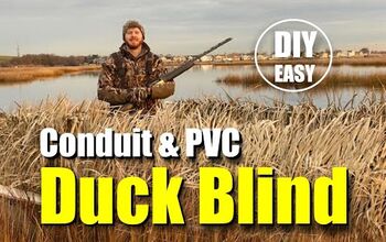 How to Easily Make a Duck Blind With EMT Conduit PVC and Maker Pipe Co