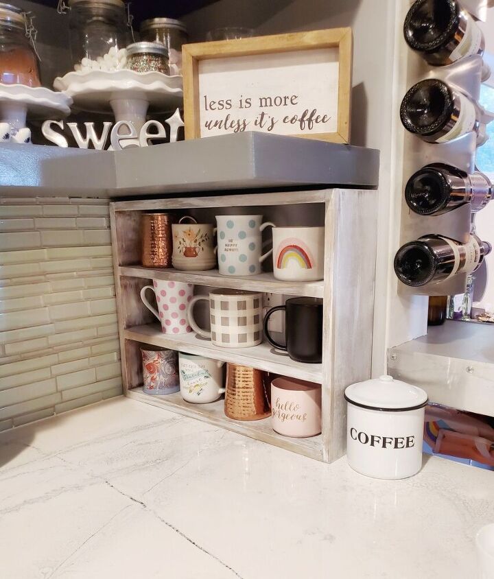 custom mug shelf