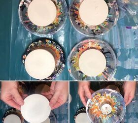 mini flip cup acrylic pour coasters