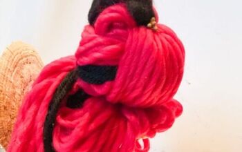 Cómo hacer un pájaro cardenal rojo de hilo