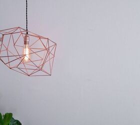 s transform your space with these 13 inexpensive diy lighting ideas, Make a funky light fixture out of straws and wire