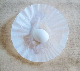 Why you should place an egg on a coffee filter this spring