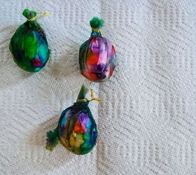 how to tie dye easter eggs