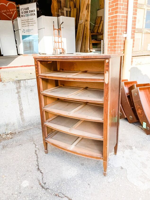 vintage dresser makeover