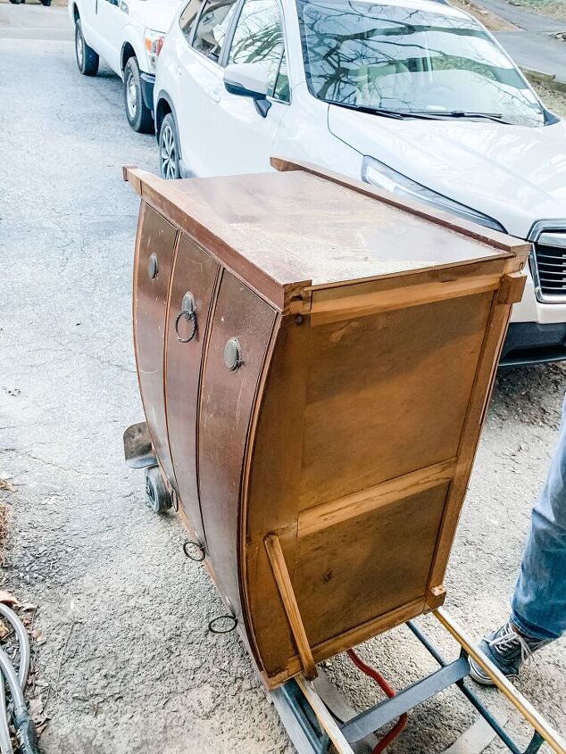 vintage dresser makeover