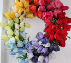 spring tulip wreaths