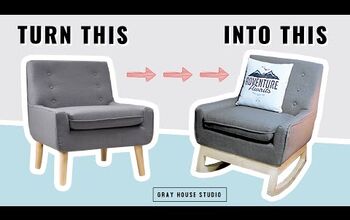 Convert Chair To Rocker How do I convert a rocking chair into a regular chair? | Hometalk