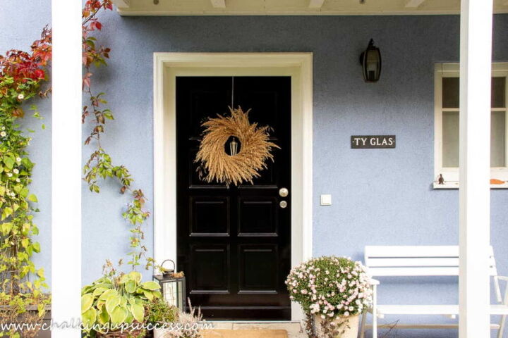 post, How to paint your front door black without removing it