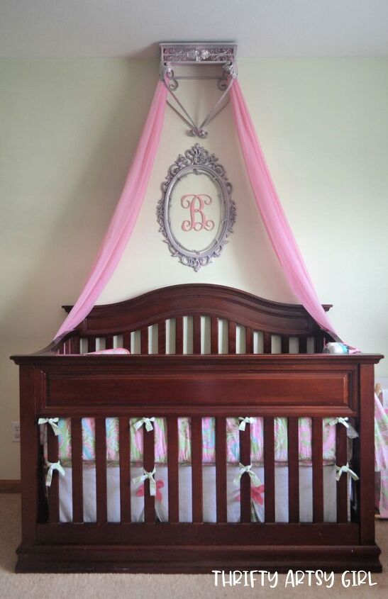 how to make an easy diy crib canopy