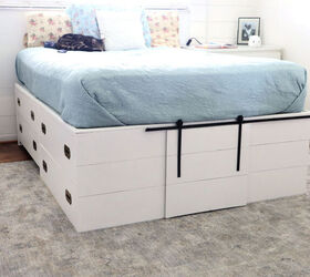 diy storage bed with drawers almost for free