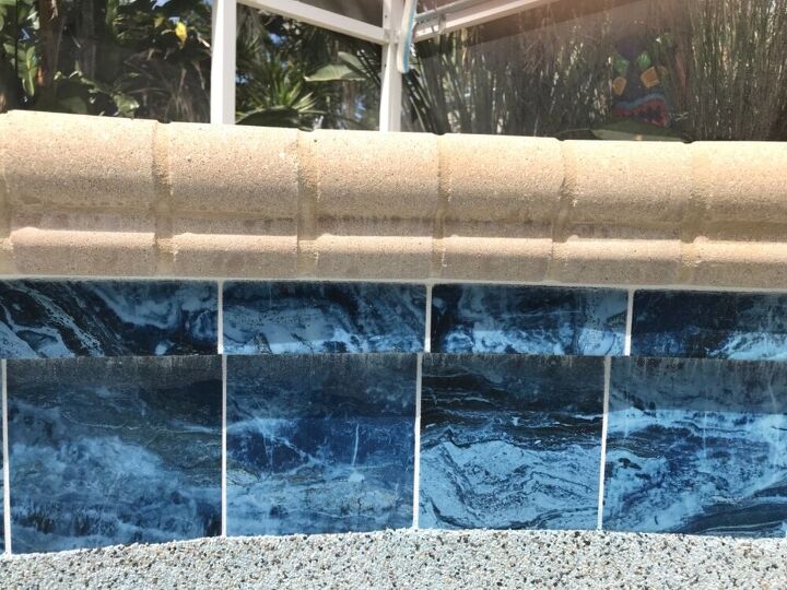 q watermarks on concrete bullnose how do get rid of them