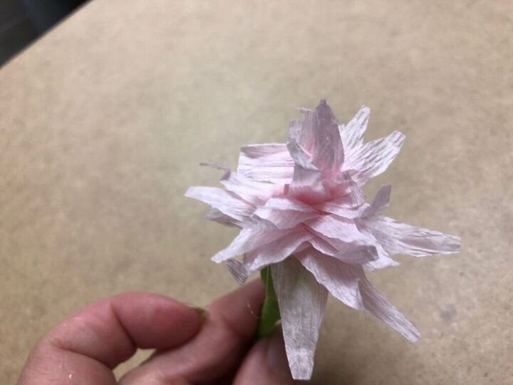 flores de primavera de papel crepom faa voc mesmo