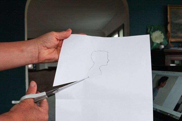 how to make a silhouette keepsake