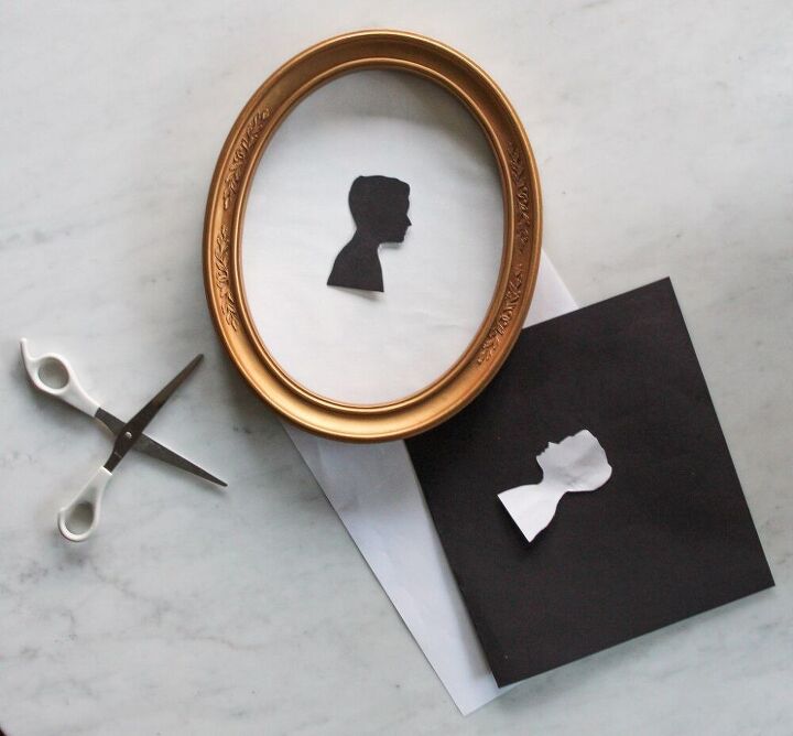 how to make a silhouette keepsake