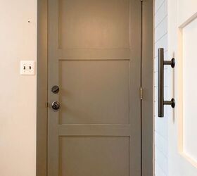 Quick and Easy Interior Slab Door Makeover With Trim