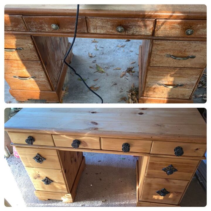 Old Desk Makeover | Hometalk