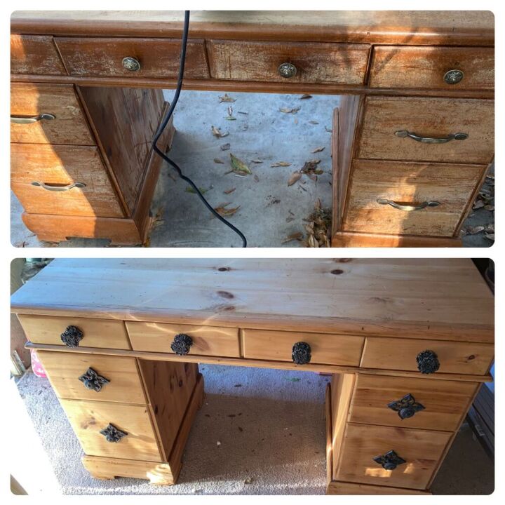 old desk makeover