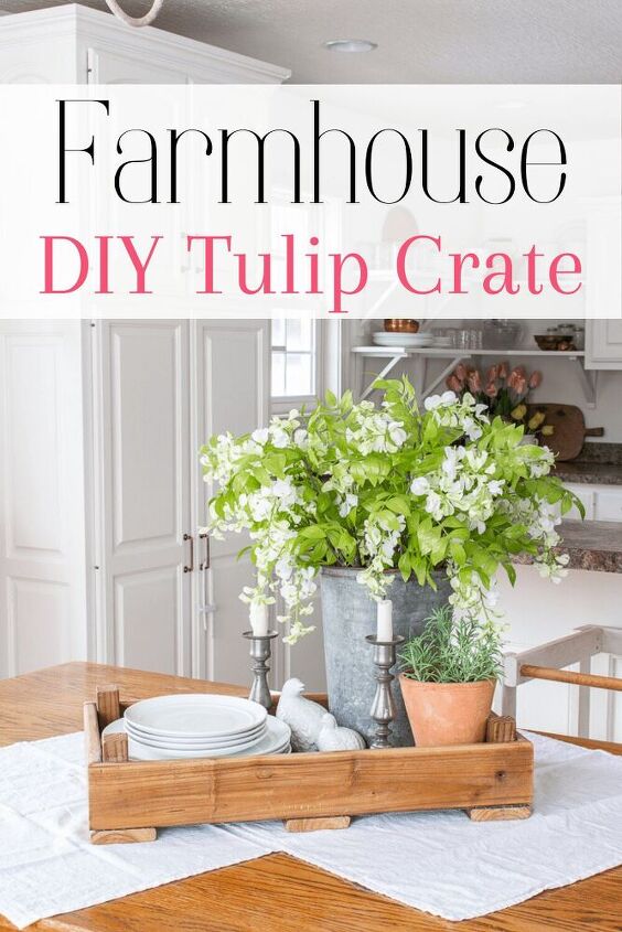 how to diy a dutch tulip crate simple easy