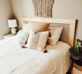 s take your bedroom to the next level with these 20 headboard ideas, Make your own affordable one out of cane