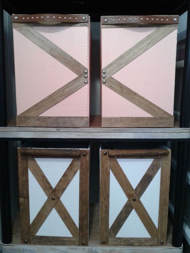 Almacenamiento de diseño hecho con cajas de cartón - Estilo B | Hometalk