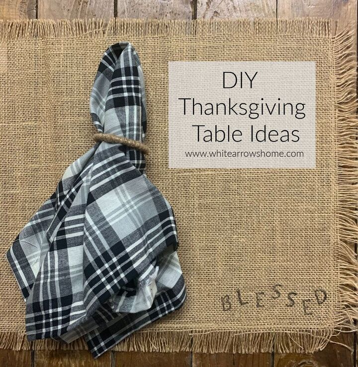 quick easy diy thanksgiving table ideas