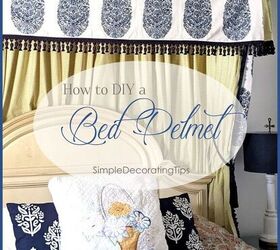 how to diy a bed pelmet