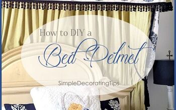 Cómo hacer una cenefa de cama