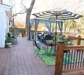 outdoor sun porch update on a budget a diy cricut joy art tutorial