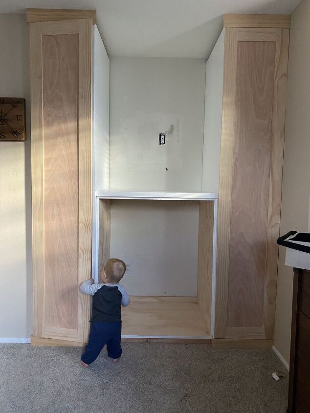 toddler room makeover diy closet built in s with dresser