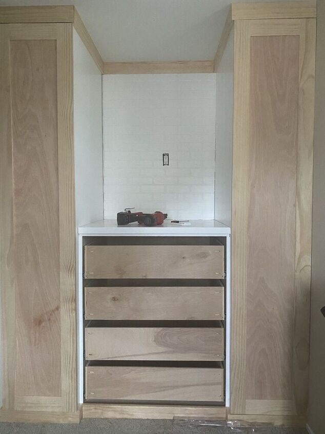 toddler room makeover diy closet built in s with dresser