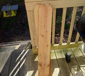 How she's using 2 spare fence pickets to make her garden grow better this year