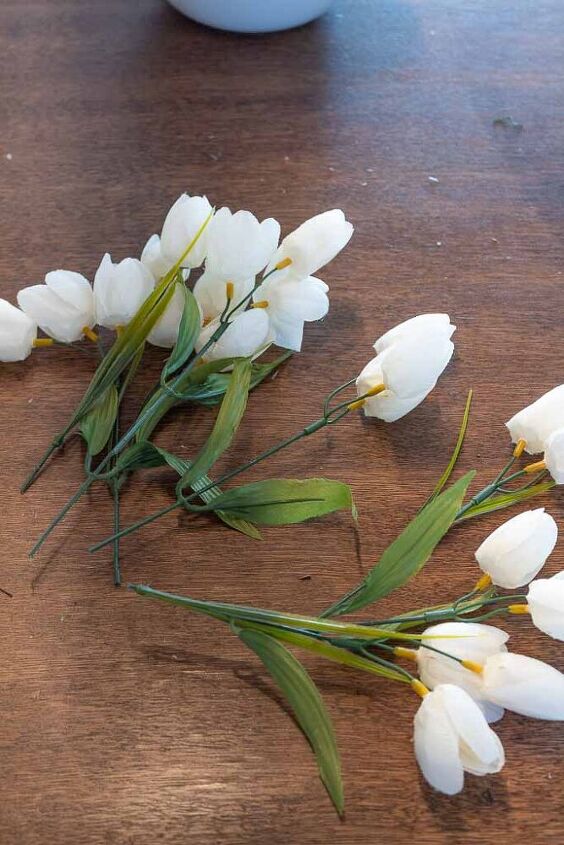 cmo hacer una corona de tulipanes para semana santa
