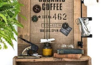  Crie uma atmosfera de cafeteria com este saco de grãos de café DIY fácil.