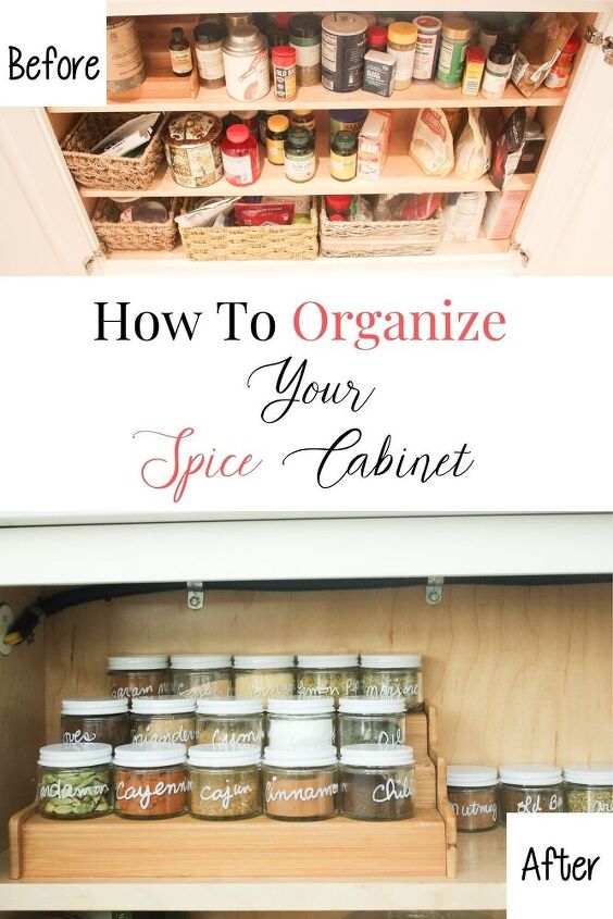 how to organize your spice cabinet the konmari way