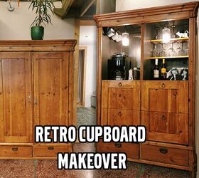retro cupboard makeover