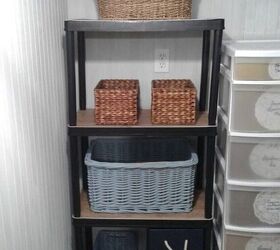 How to Dress Up Plastic, Utility Storage Stands