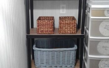 How to Dress Up Plastic, Utility Storage Stands