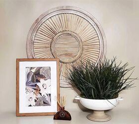 s 20 creative ways to give your home a boho vibe, Upcycle a frame for funky wall decor