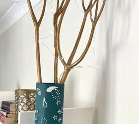 fairy light tree for a small space