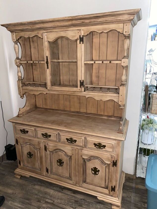 real wood hutch refresh