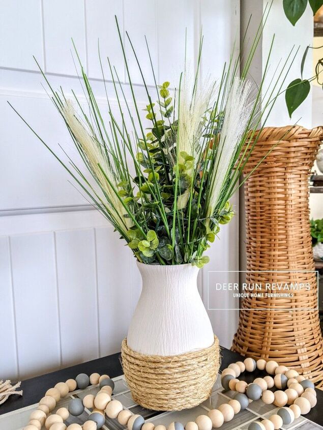 Easy and Quick Dollar Store Boho Vase DIY | Hometalk