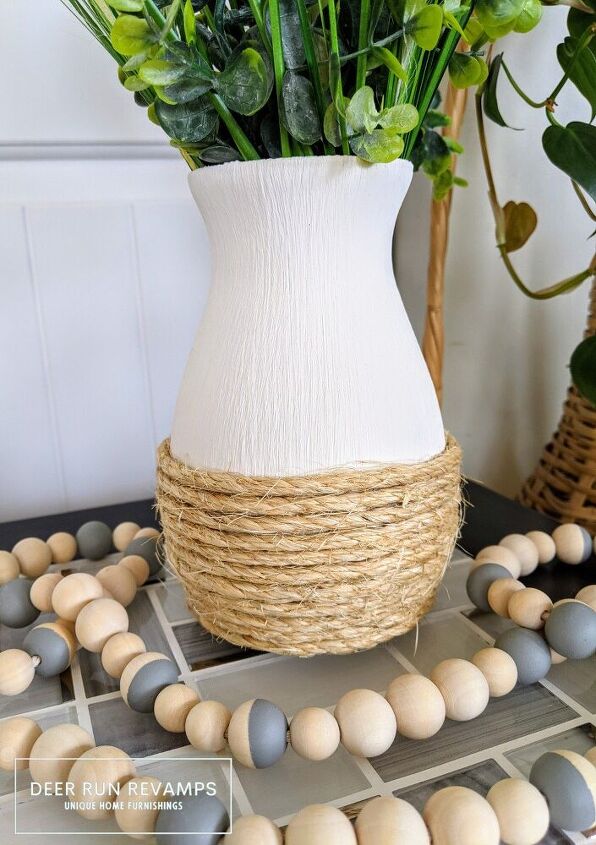Easy and Quick Dollar Store Boho Vase DIY | Hometalk