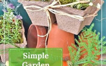 Decoración sencilla con tema de jardín DIY