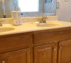 The easiest way to give your bathroom a high-impact update in under an hour