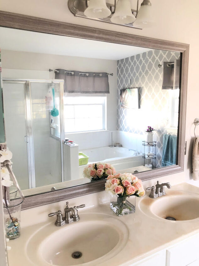 how to install a mirrorchic bathroom mirror frame