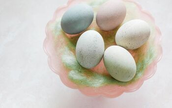 Huevos de Pascua moteados DIY