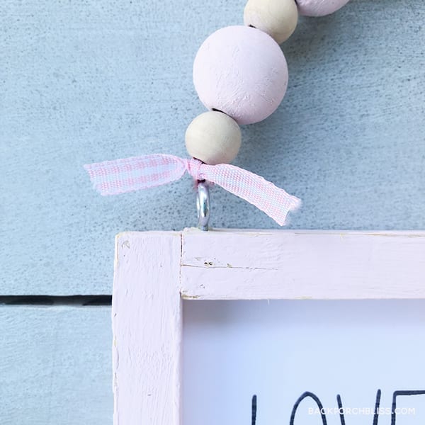 compartilhe o amor com este adorvel mini banner diy