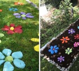 Cómo Pintar Piedras para el Jardín
