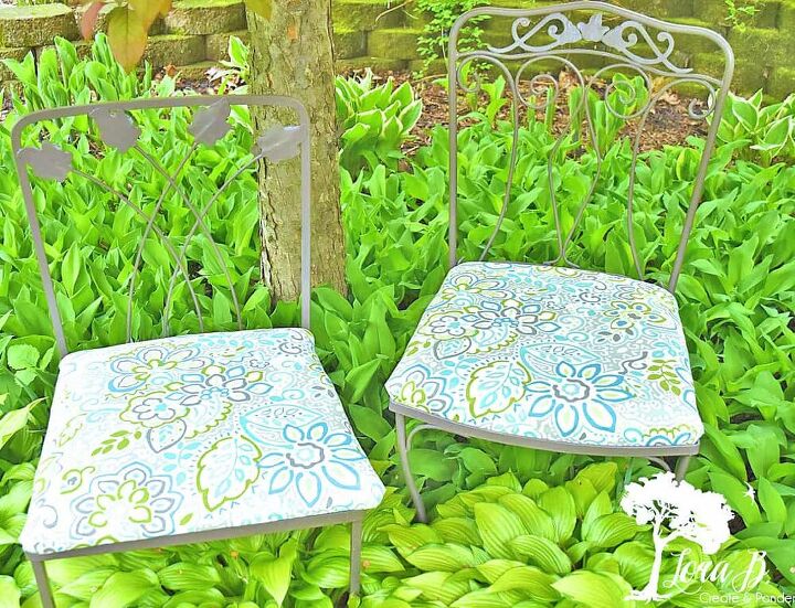 refreshing patio chairs stapled cushion how to