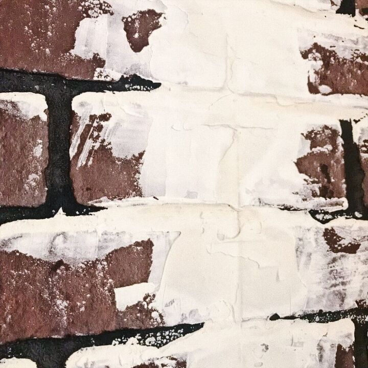 pinte paredes de tijolos falsos usando 3 mtodos diferentes e exclusivos